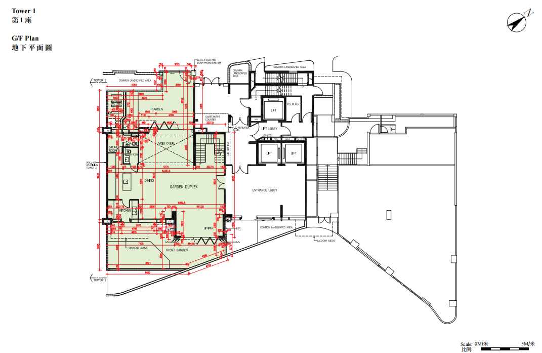 富豪・山峰 標準層平面圖 160個單位布局設計